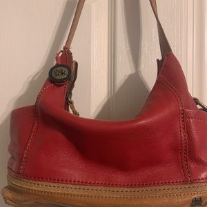 Sak burnt red shoulder bag. Real leather. Perfect condition.